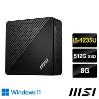 在飛比找momo購物網優惠-【MSI 微星】i5迷你電腦(CUBI 5 12M-034T