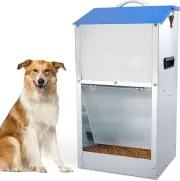 Automatic Dog Feeder Outdoor Dog Feeder for Large Dogs Large Breed Dog Food Disp