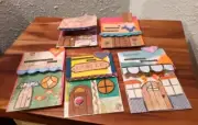 Junk Journaling Pocket Houses / Custom Valentine Envelopes