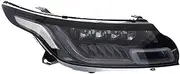 Car headlights, 1 Pair Upgraded Car Full LED Matrix Projector Headlights Compatible For Land Range Rover Sport L494 2014 2015 2016 2017 Blue Start LED DRL
