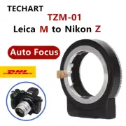 TECHART TZM-01 Lens Mount Adapter for Leica M Mount to Nikon Z Z5 Z6 Z7 Camera