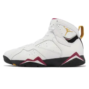 Nike Air Jordan 7 Retro Cardinal 男鞋 白 黃 紅 喬丹 7代 經典 休閒鞋 CU9307-106