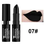Nude Lipstick Matte Lip Gloss Lip Makeup Long Lasting Waterproof Black Green