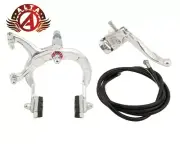 ALTA OLD SCHOOL BMX BIKE MX REAR BRAKE LEVER CABLE CALIPER CRUISER BIKE SILVER
