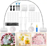 Complete Balloon Arch Kit - Adjustable, Sturdy Stand for Parties & Events