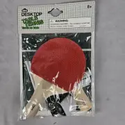 NPW Desktop Table Tennis Portable Ping Pong Paddle Tabletop Set New In Package
