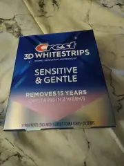 Crest 3D Whitestrips Sensitive & Gentle 36 StripsRemoves 15 Yrs Stain In 3 Weeks