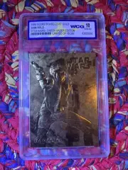 1996 SCORE BOARD "Darth Vader Edition" 23 KT GOLD 9 Card Set 10 GEM-MT LTD ED