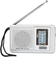 Emergency Radio Battery Operated Transistor Radio, AM FM Portable Pocket Radio, Compact Transistor Radios, Portable Radios for Indoor, Outdoor and Emergency Use