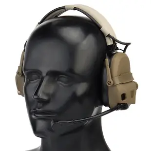 RST 紅星 - 六代拾音降噪耳機 戰術通訊 抗噪 可以頭盔結合 黑色/綠色/沙色 ... WSB-HD-17