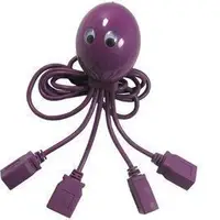 在飛比找Yahoo!奇摩拍賣優惠-章魚USB 2.0 4PORT HUB