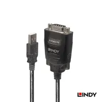 在飛比找Yahoo奇摩購物中心優惠-LINDY 林帝 USB2.0 to RS-232 訊號轉接