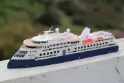 Rare SunStone Ships' Ocean Odyssey Cruise Ship Model 1:345