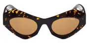 Emilio Pucci EP0214 50mm Cat-Eye Dark Havana Sunglasses