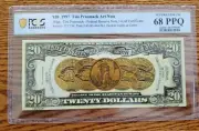 1997 TIM PRUSMACK MONEY ART $20 GOLD COINS PCGS SUPERB GEM UNC 68PPQ 135/250