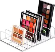 TAVVKE Large Eyeshadow Palette Organiser Acrylic Makeup Organiser Ideal Make Up Cosmetic Storage System for Makeup Cosmetics and Other Items (17.2x12.5x4.3cm)