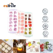 12 Grids Ice Cube Trays Molds Ice Tray Silicone Ice Cube Tray With Lid Ice Maker