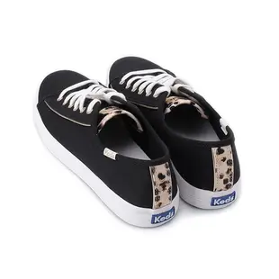 KEDS 動物紋拼接帆布鞋 黑 9221W123422 女鞋