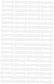 Healvian 80pcs V-type Lift Face Lifting Patches Tape Sticker LED Light Anti Devices Lifting Device Double Chin Glow Mask Pore High Transparent Synthetic Rubber