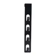 3Pcs 4Hooks Key Hangers Wall Mounted Iron Hooks Rustic Key Coat Bag Hat Hanger Rustic Clothes Hooks Wall Hanging Hooks