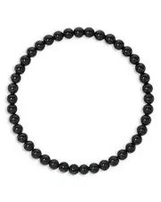 Zoe Lev Black Onyx Bead Stretch Bracelet
