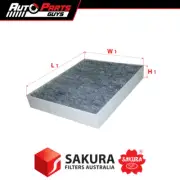 Sakura Cabin Air Pollen Filter RCA217C fits Volkswagen Touareg 2011 - 2018* (for: Volkswagen)