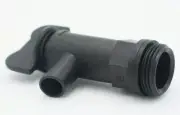 DRUM TAP Black plastic 3/4" to suit most 20L containers.