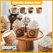 1000 Cake Cupcake Baking Cups Molds Paper Liners Holders Bulk Pack Cake Cups AU