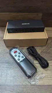 SGEYR 5x1 Switch Selector Port Box with IR Remote Control HDMI Switch