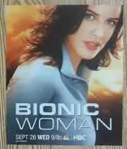 Bionic Woman TV Series Promo 2006 Magazine Print Ad/Poster Michelle Ryan