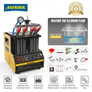 AUTOOL CT160 Ultrasonic Fuel Injector Cleaner Tester Heating Cleaning Machine