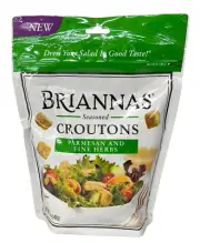 Brianna's Seasoned Parmesan and Fine Herbs Flavored Croutons 5 oz