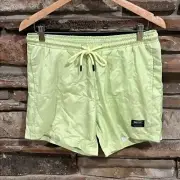 WESC Zack Swim Trunk Solid Celery Green