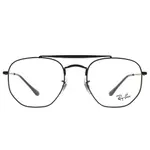 RAYBAN 光學眼鏡 RB3648V 2509-54MM 復古雙槓多邊框 眼鏡框 -金橘眼鏡