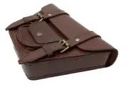 Royal Enfield Interceptor Genuine Leather Brown Color Tool Box |Fit For