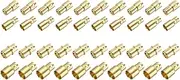 uxcell 20 Pairs Banana Plugs Connector 6mm/8mm Male Female Banana Plug for Speaker Wire RC Battery ESC Motor