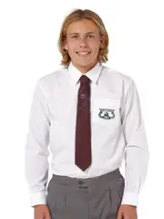 White LS Deluxe Shirt - SNR
