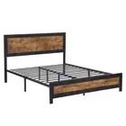 Metal Bed Frame Mattress Base - Double
