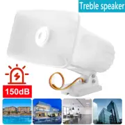 Outdoor Wired Alarm Siren Horn For Home Security System 150dB Dual 12V
