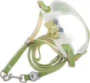 HYTROVE Dog Leash for Small Dogs Cats Adjustable Harness Breathable Fabric for Outdoor Activities Pet Lead Rope