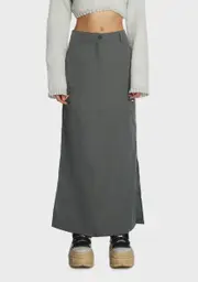 [ZEMETA] Y2K Dusk Long Skirt