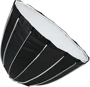 Roarrter Photography Softbox 90cm Diameter Quick Release Deep Throw Softbox with Grid Metal Bowens Bayonet Grille Shade