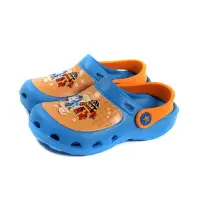 在飛比找樂天市場購物網優惠-POLI 波力 救援小英雄 花園涼鞋 藍/橘 中童 POKG