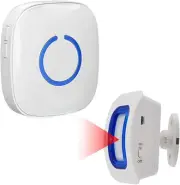Caregiver Pager Indoor Motion Sensor Alarm Room Bed Alarms and Fall Prevent...