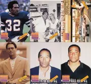 IN PURSUIT OF JUSTICE OJ SIMPSON CASE 1994 INTERLINK PROMO CARD SET P1 - P10