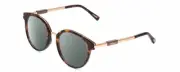 Chopard Ceramic VCH239 Unisex Polarized Sunglasses Brown Tortoise/Rose Gold 50mm