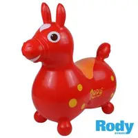 在飛比找森森購物網優惠-RODY 跳跳馬-經典基本色-紅色 附打氣筒-共三色 (義大