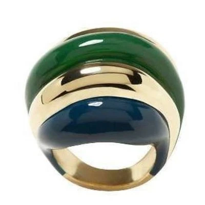 Vintage NWT Banana Republic Enamel Bubble Cocktail Ring NWT 68 Sz 6