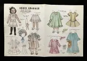 Pat Stall Annie Frances & her Frocks from 1911 Stern Bros. Paper Doll, 1986, VTG