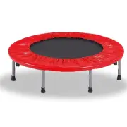 Bargene 36" Mini Trampoline Jogger Rebounder Home Gym Workout Fitness Red Trampo